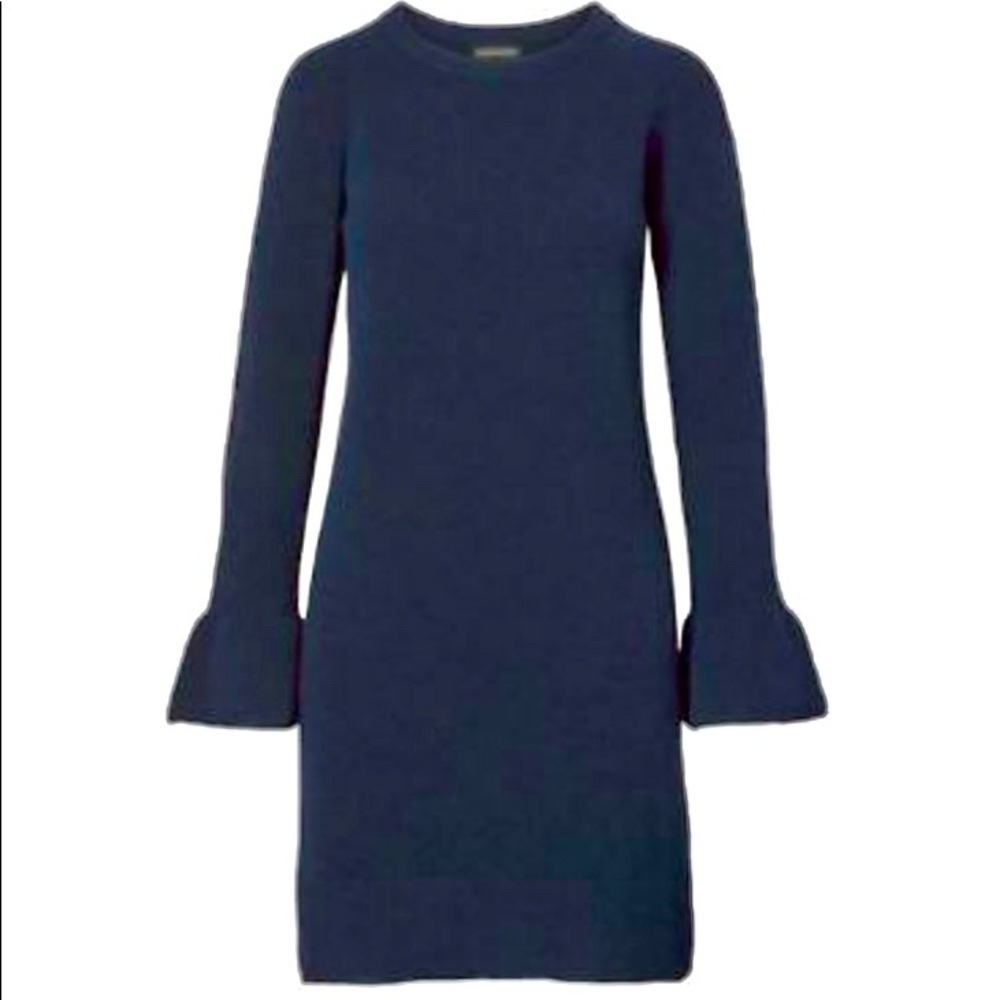 Banana Republic. Merino wool soft sweater dress with bell sleeves.